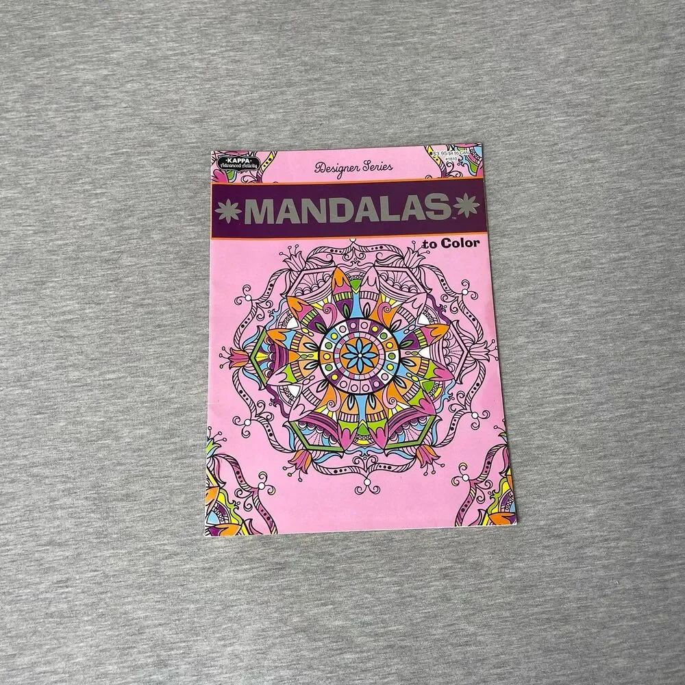 Designer Series Mandalas to Color Book